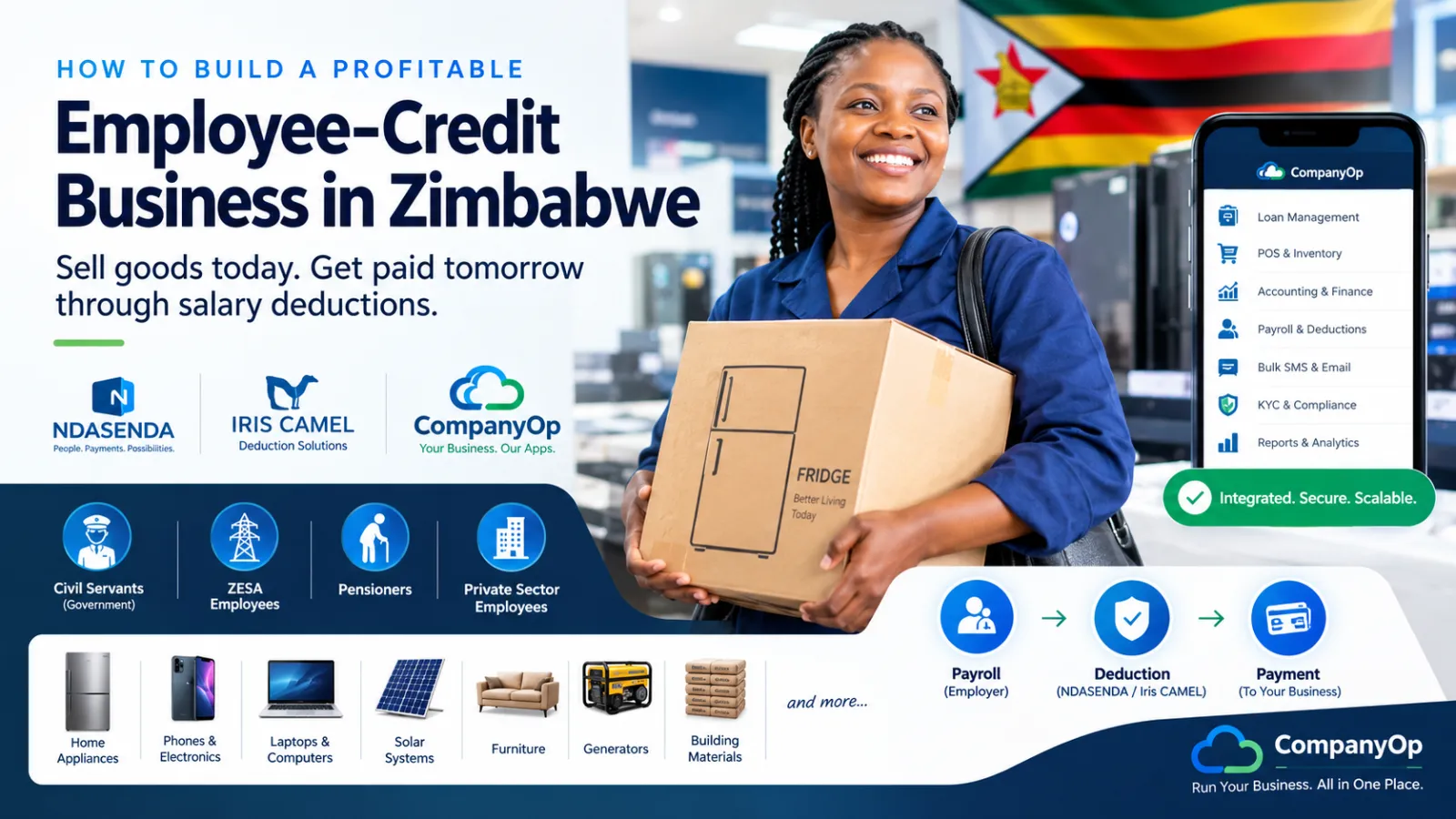 How to Build a Profitable Salary-Deduction Business in Zimbabwe: Sell Goods Today, Get Paid From Salary Tomorrow