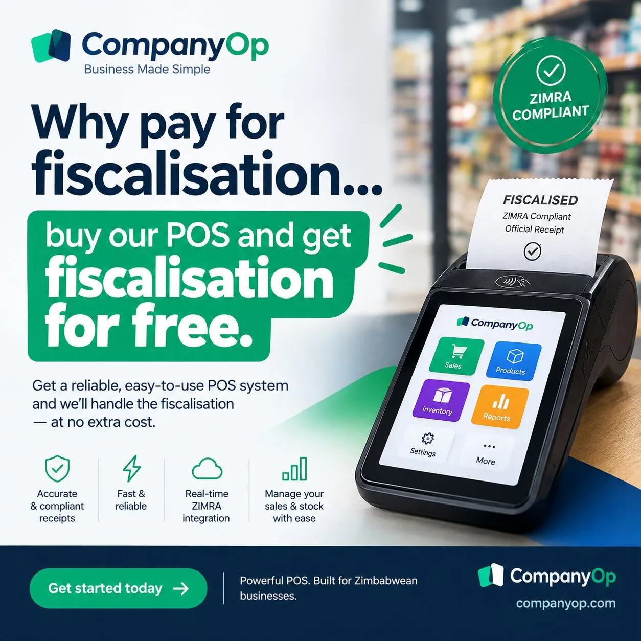 Why Pay Separately for Fiscalisation Software? Get It With Your POS and Inventory Software
